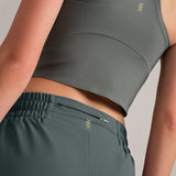 Mirage Lined Shorts - Green Smoke