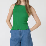 Boatneck Split Side Tank - Emerald
