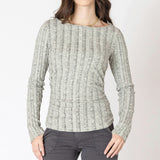 Long Sleeve Ribbed Sweater