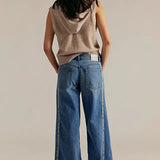 We The Free On The Edge Selvedge Wide-Leg Jeans - Tipping Point