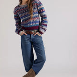 Favorite Things Sweater - Frosted Wine