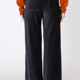 Wide Leg Corduroy Trousers