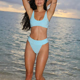 FP Dylan High Waist Bikini Bottom - Sky Blue