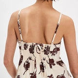 Susie Printed Top - Bittersweet Combo