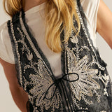 Under The Sun Vest - Black
