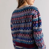 Favorite Things Sweater - Frosted Wine
