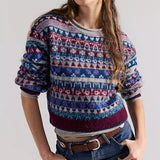 Favorite Things Sweater - Frosted Wine