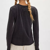 We The Free Nova Long Sleeve Tee - Black