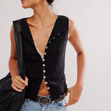 Tilly Vest - Black