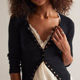 Going Places Cardi - Black