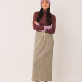 Fitted Ribbed Long Sleeve Turtleneck