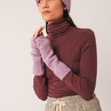 Fitted Ribbed Long Sleeve Turtleneck