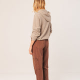 Wool & Cashmere Sport Knit Sweater - Amber