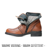 Leather Lace Up Boot